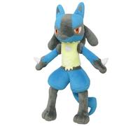 Sanei Pokémon All Star Series Lucario Peluche en Peluche, 30,5 cm, Noir, Bleu (PP12)
