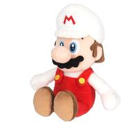 Sanei Super Mario All Star Collection 9.5" Fire Mario Plush, Small