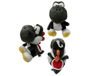 Sanei Super Mario Series 7 "Black Yoshi en peluche