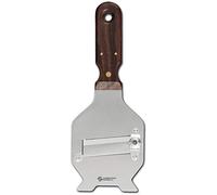 Sanelli Ambrogio 1720.000 Mandoline à truffes avec Manche en Palissandre et Lame Lisse, Acier Inoxydable, Marron, 25 x 8,5 x 2 cm