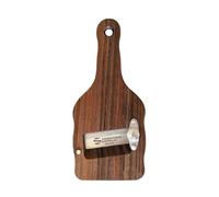 Sanelli Ambrogio 1730.000 Mandoline à truffes en Bois ovangkol avec Lame Lisse Marron 23 x9 x 2,5 cm