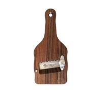 Sanelli Ambrogio 1731.000 Coupe-truffes en Bois de ovangkol avec Lame ondulée, Bois, Marron, 23 x 9 x 2,5 cm