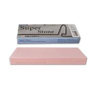 Sanelli Ambrogio, Naniwa Super Stone, Pierre Affûteuse Couteau Professionnel, Grain #3000, Idéal pour la Finition des Couteaux pour Poisson Brut, Fruits de Mer, Légumes, Splash&Go, Made in Japan