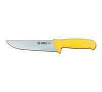 Sanelli Ambrogio Supra - Couteau de boucher cm 18 JAUNE