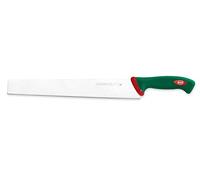Sanelli Ligne Premana Professional,Couteau Charcuterie Cm.33,Acier Inoxydable,Vert et Rouge,