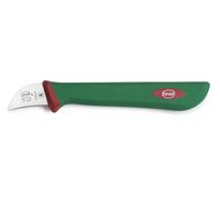 Sanelli Ligne Premana Professional,Couteau châtaignes Cm.3,Acier Inoxydable,Vert et Rouge,14.0x1.5x2.5 cm