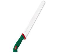Sanelli – Couteau à jambon Ligne Premana Professional 32 cm acier inoxydable vert et rouge