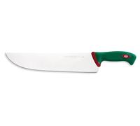 Sanelli Ligne Premana Professional,Couteau Trancheur Cm.33 ,Acier Inoxydable,Vert et Rouge,45.5x3.0x7.0 cm