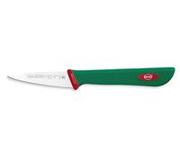 Sanelli Ligne Premana Professional,Cuuteau D'Office Cm.7,Acier Inoxydable,Vert et Rouge,