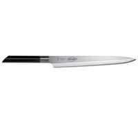 Sanelli SanelliSan Couteau Yanagi Ba, acier inoxydable, noir/gris