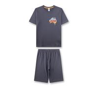 Sanetta 246054 Ensemble de Pijama, Bleu, 164 cm Garçon