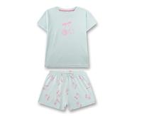 Sanetta 246084 Ensemble de Pijama, Vert Clair, 176 cm Fille