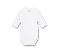 Sanetta - 302300 - Langarm - Manches longues - Mixte Bébé - Blanc - Taille: 1 mois (50 cm)