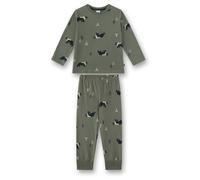 Sanetta - Boy's Cotton Pyjama 1/1 - Sous-vêtement - 140 - olive