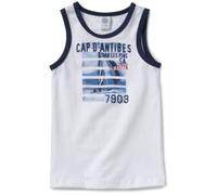 Sanetta - Débardeur - Garçon - Blanc (10) - FR : 14 ans (Taille fabricant : 164)