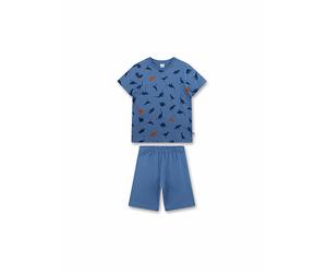 SANETTA Ensemble pyjama garçon 2 pièces (T-shirt et short) bleu | 128