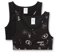 Sanetta - Girl's DP Bustier - Débardeur - 176 - super black
