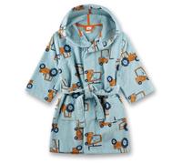 Sanetta - Kid's Bathrobe AOP 233651 - Peignoir de bain - 98 - blue pale