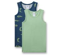 Sanetta - Kid's Doppelpack Top 337257 - Débardeur - 140 - true blue