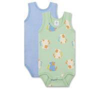 Sanetta - Kid's DP Body Sleeveless 324629+324630 - Sous-vêtement - 80 - jade green