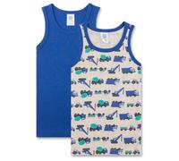 Sanetta - Kid's DP Shirt 336927+336928 - Sous-vêtement - 80 - nature melange