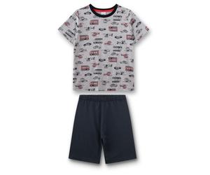 Sanetta - Kid's Pyjama 1/2 233739 - Sous-vêtement - 92 - bright grey melange