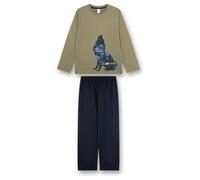 Sanetta - Kid's Pyjama Long 245908 - Pyjama - 152 - bright khaki