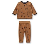 Sanetta - Kid's Pyjama Long AOP 22185 - Pyjama - 98 - brazil nut