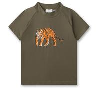 Sanetta - Kid's Rashguard S/S - Lycra - 98 - olive