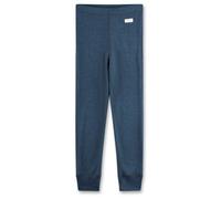 Sanetta - Kid's Trousers Wool / Silk Wool - Sous-vêtement mérinos - 140 - stahlblau