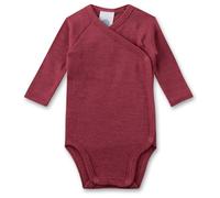 Sanetta - Kid's Wrapover Body 1/1 Wool - Sous-vêtement mérinos - 44/50 - raspberry