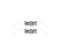 Sanetta Kidswear Foulard '2er Pack' noir / blanc, Taille One Size