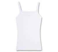 Sanetta Maillot de Corps Blanc pour Fille | Maillot de Corps de Haute qualité et Durable pour Fille en Coton sous-vêtements pour Filles, Blanc., 152