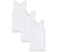 Sanetta Maillot de Corps pour Fille (Lot de 3) | Maillot de Corps de Haute qualité et Durable pour Fille en Coton Biologique. Contenu : Lot de 3 sous-vêtements pour Filles