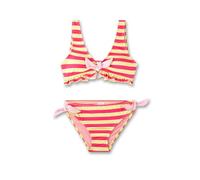 Sanetta Maillots de Bain | Bikini Confortable et Souple en mélange de Polyester recyclé pour Fille. Maillot de Bain pour Enfants, Jaune, 164
