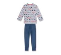 Sanetta Pyjama bleu / gris / rouge, Taille 104