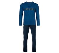 Sanetta Pyjama bleu / jaune / noir, Taille 164