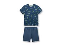 Sanetta Pyjama bleu marine / vert, Taille 128