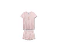 SANETTA Pyjama fille 2 pièces T-shirt et short rose | 116