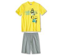 Sanetta - Pyjama - Garçon - Jaune-74-TR-A2 - FR : 16 ans (Taille fabricant : 176)