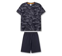 Sanetta Pyjama gris / gris foncé / noir, Taille 176