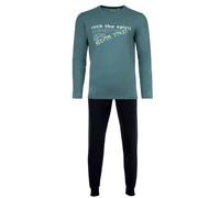 Sanetta Pyjama menthe / noir / blanc, Taille 176