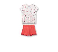 Sanetta Pyjama pétrole / rose / framboise / blanc, Taille 128