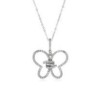 Sanetti Inspirations" Bonded Butterfly Necklace