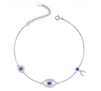 Sanetti Inspirations" Charm Evil Eye Bracelet