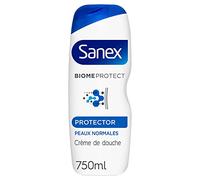 Sanex Biomeprotect Dermo Protector Gel Douche Prébiotique Respectueux du Microbiome Cutané, 750ml