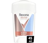 Rexona Déodorant Stick Femme Clean Scent – Anti-transpirant 3x plus efficace Protection 96h – 45 ml