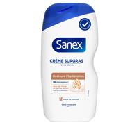 Sanex Crème de douche surgras Derma Care pour peaux sèches - Flacon de 425 ml