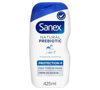 SANEX - Crème Douche Hydratante aux Prébiotiques, Douceur et Soin Naturel (Flacon 425 mL) - Le Lot De 3