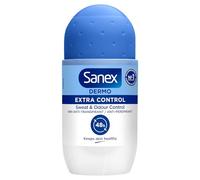 Sanex Deo Dermo Extra Control Déodorant Roller - 50 ml - Protection extra longue contre la transpiration et les odeurs corporelles